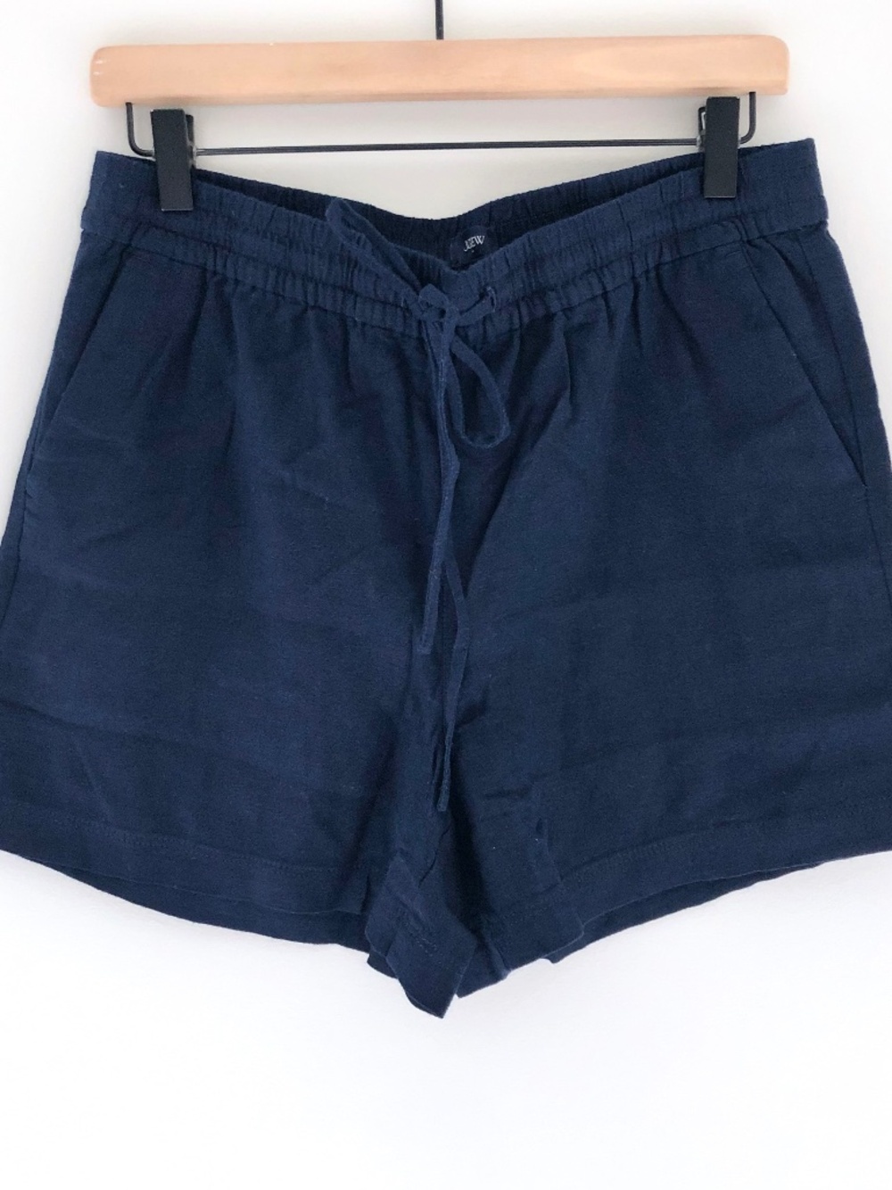 NWT J.Crew Factory Linen-blend Drawstring Short - Picture 5 of 7